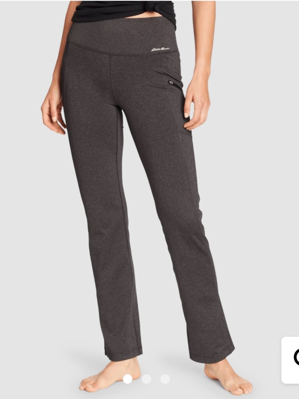 Eddie Bauer charcoal grey Traverse Trail High-Rise Pants size XXL NEW NWT